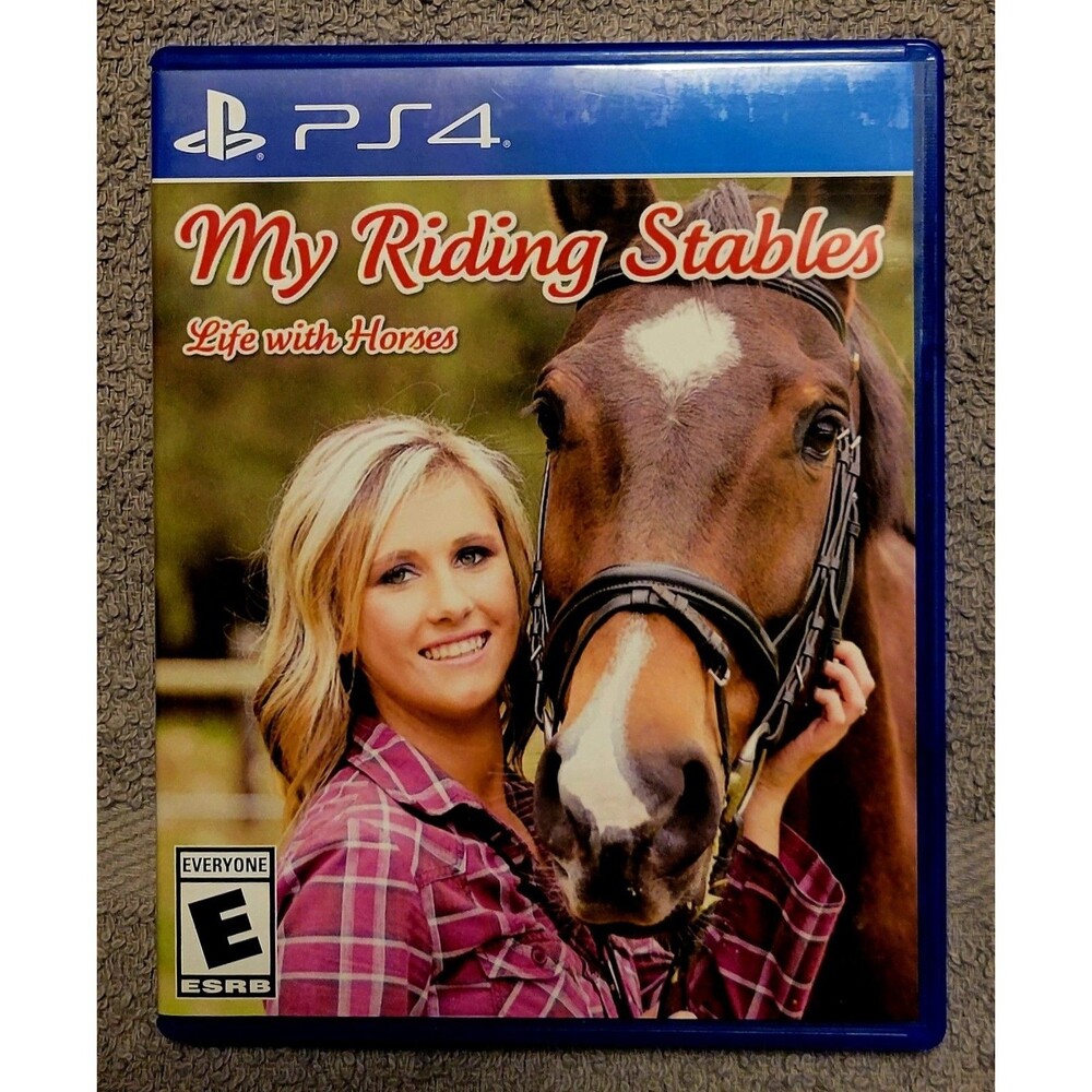 Sony PlayStation 4 PS4: My Riding Stables Life with Horses, CLN DISC, FAST SHIPP